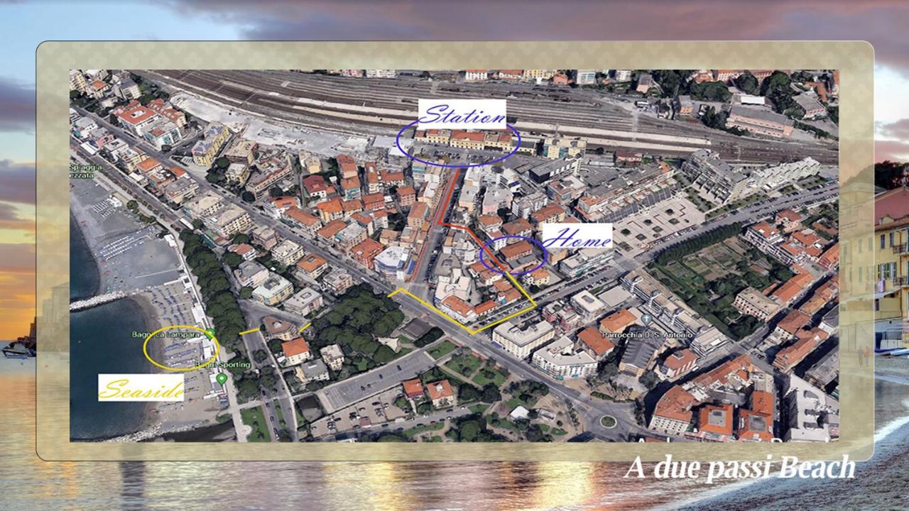 A Due Passi Beach Sestri Levante Kültér fotó