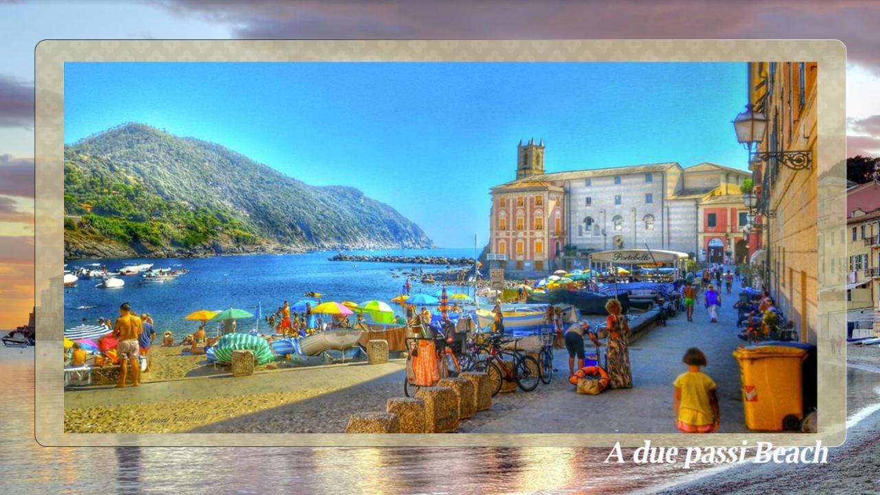 A Due Passi Beach Sestri Levante Kültér fotó